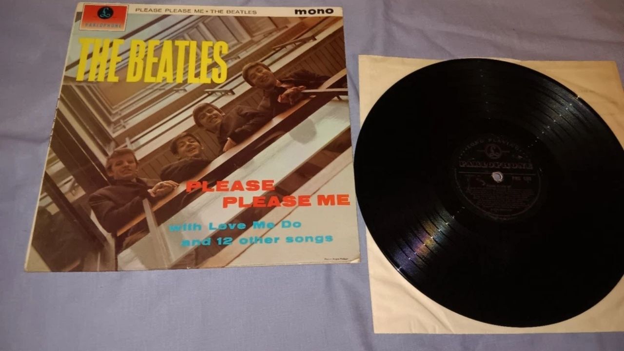 1. The Beatles - 'Please Please Me' Parlophone Stereo First Pressing