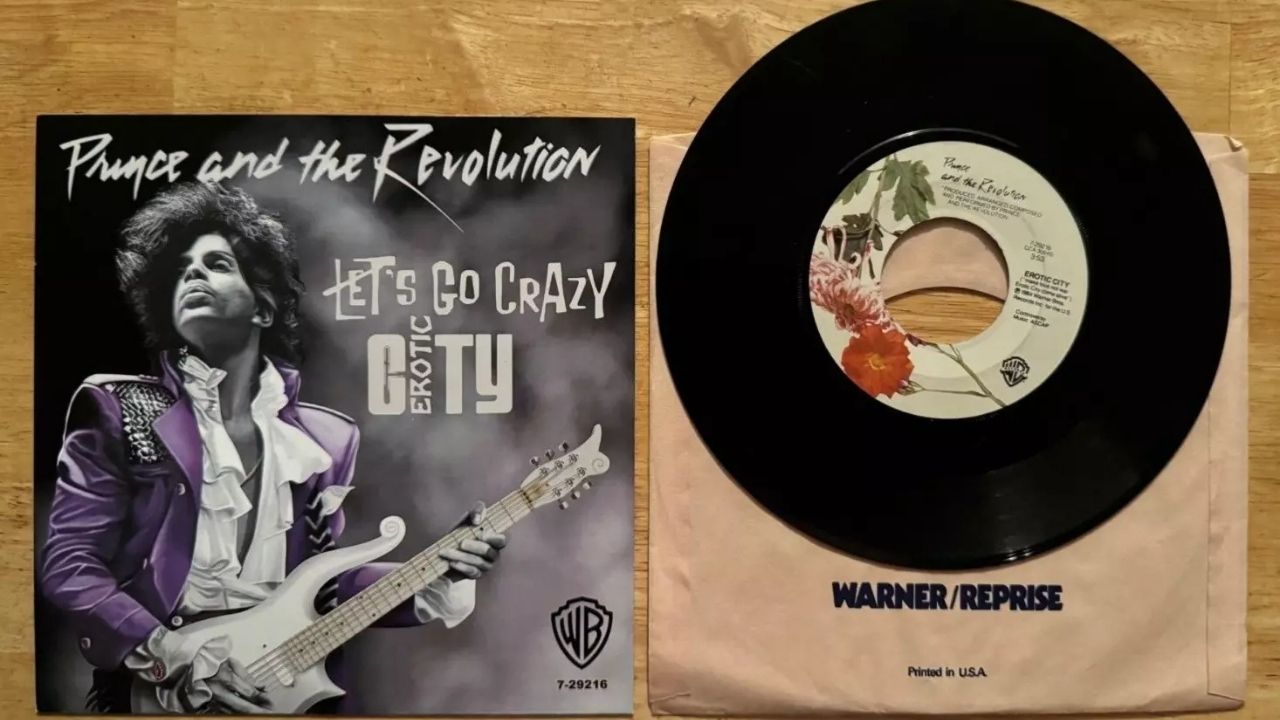 7. Prince's 'Let's Go Crazy' 7 Acetate