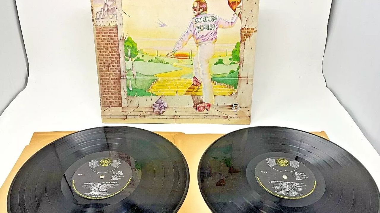Elton John's 'Goodbye Yellow Brick Road' Translucent Vinyl