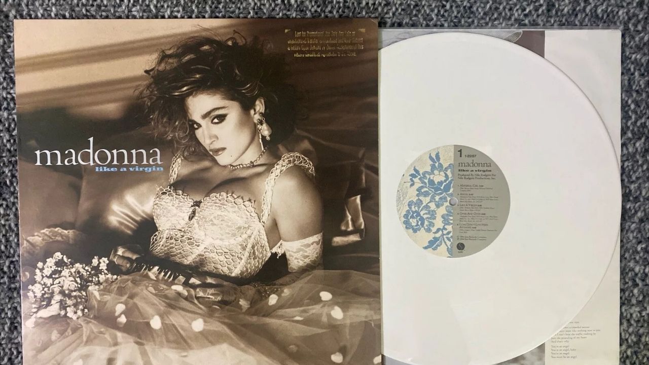 Madonna's U.K. 'Like a Virgin' with Misprinted Song Titles