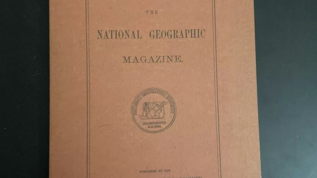 National Geographic first issue (1888)