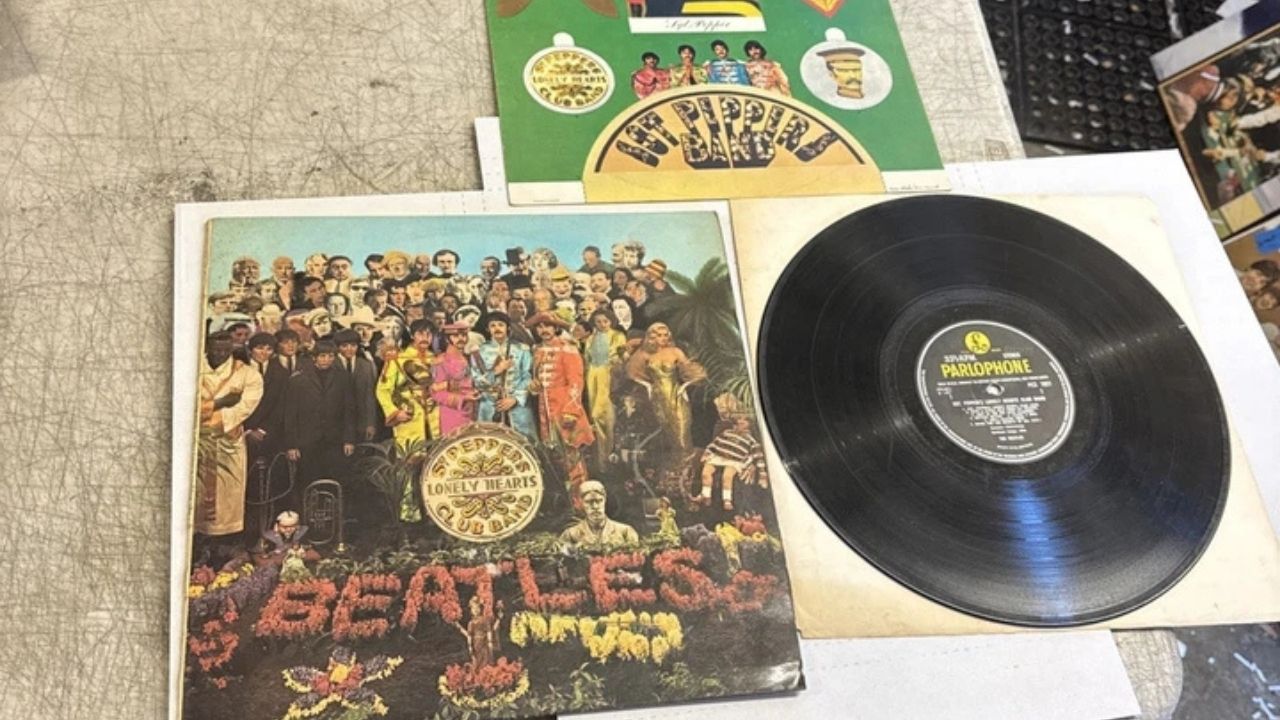 The Beatles' 'Sgt. Pepper's Lonely Hearts Club Band' Capitol Executives Cover