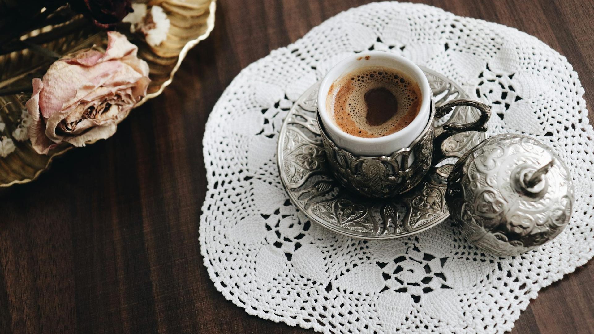 Antique Irish Crochet Lace Doilies