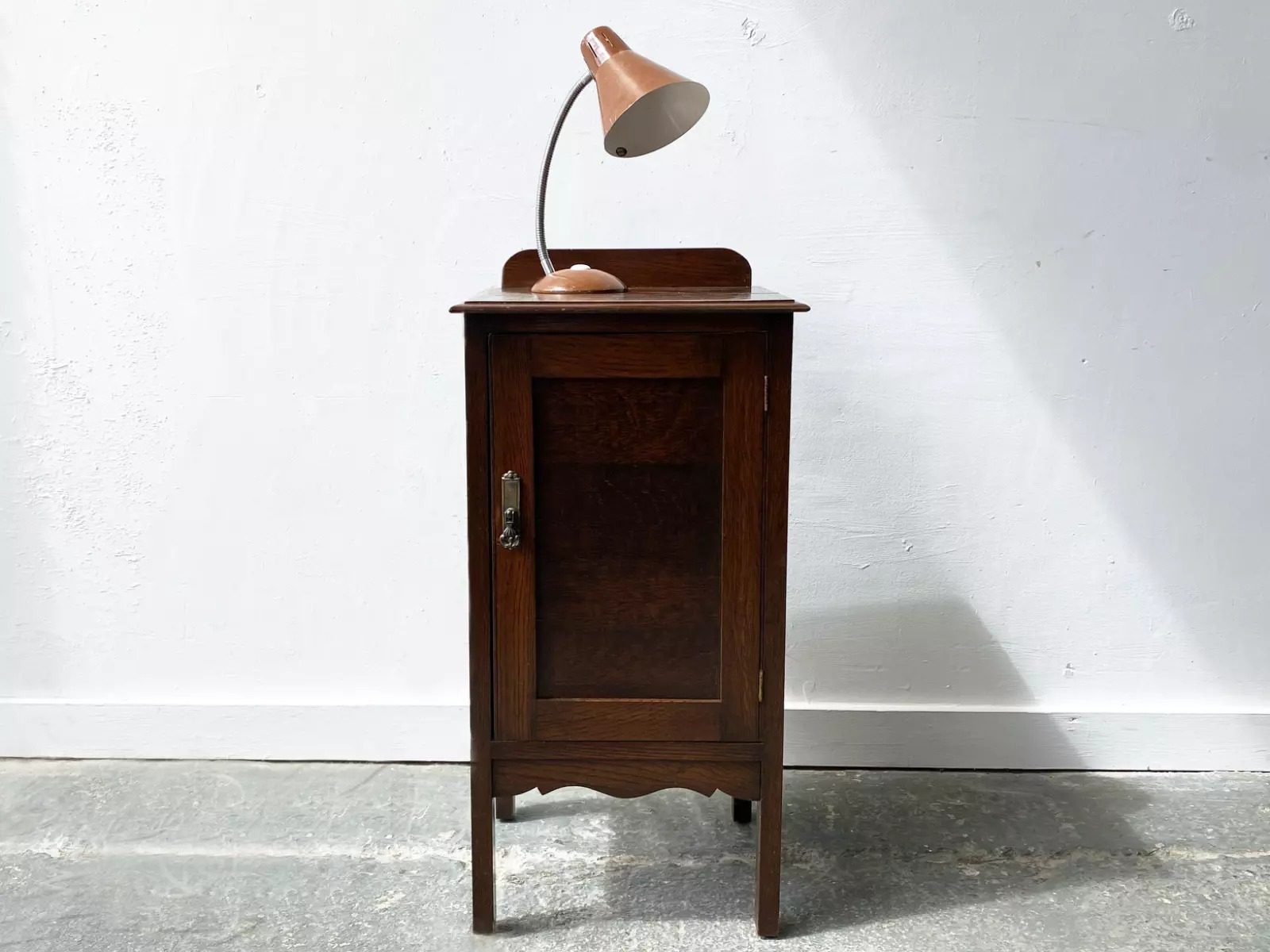 Antique Early 20th century Edwardian pot stand / bedside cabinet