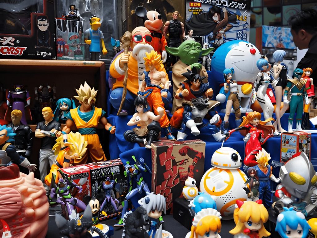 Assorted figures anime and action movie are for sale at kl collectors market. collectors market is a curated collector platform, from antique vintage, toys and many more.