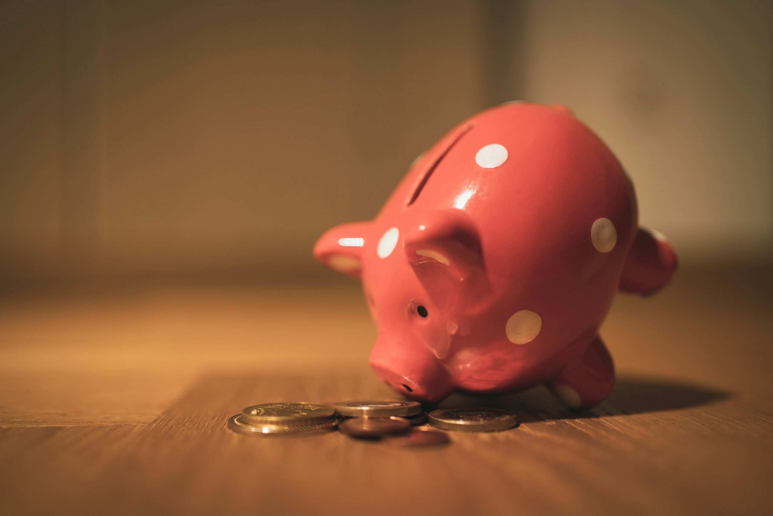 A piggy bank reminds us that small savings today can lead to financial security tomorrow.
