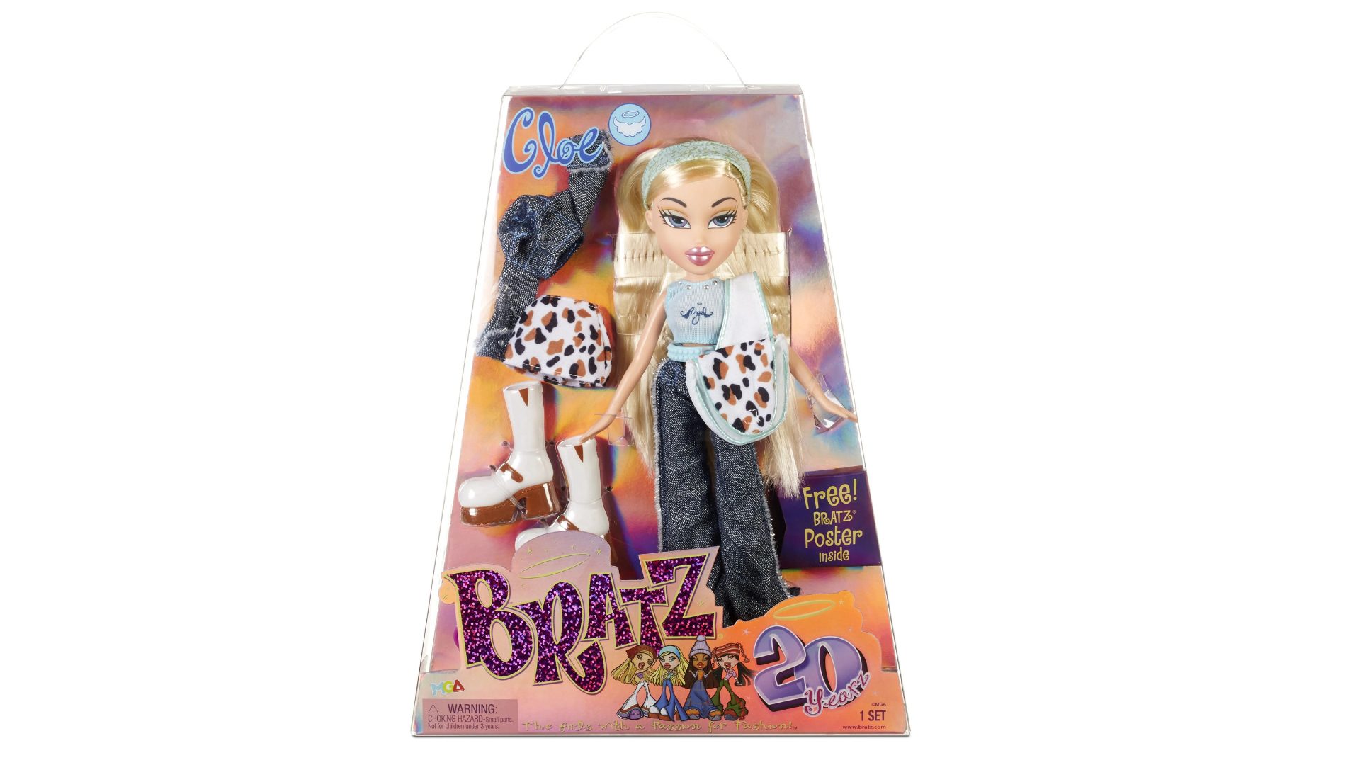 Bratz 20 Yearz Special Edition Original Fashion Doll Cloe, Great Gift for Children Ages 6, 7, 8+