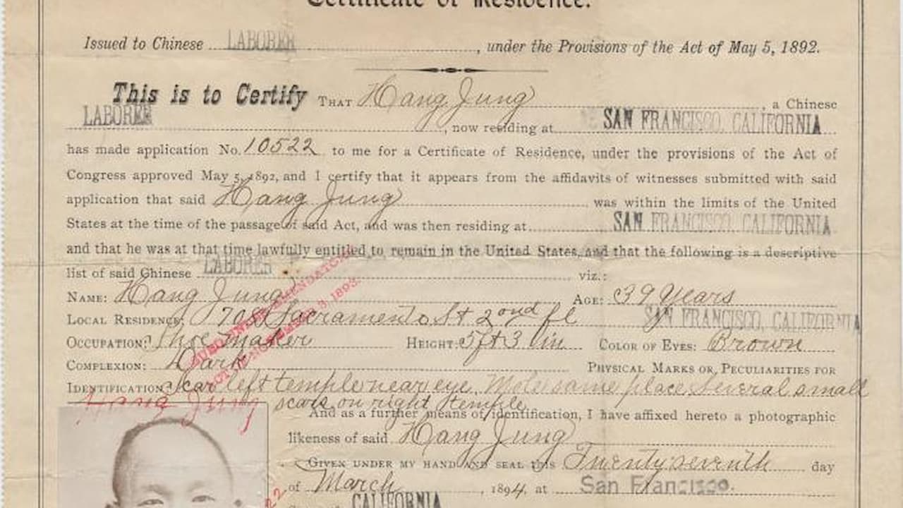 Citizenship document, official form with printed and handwritten text, includes name, birth details, nationality, legal declarations, official stamps, red validation mark, issued by government authority, used for legal identification and nationality confirmation