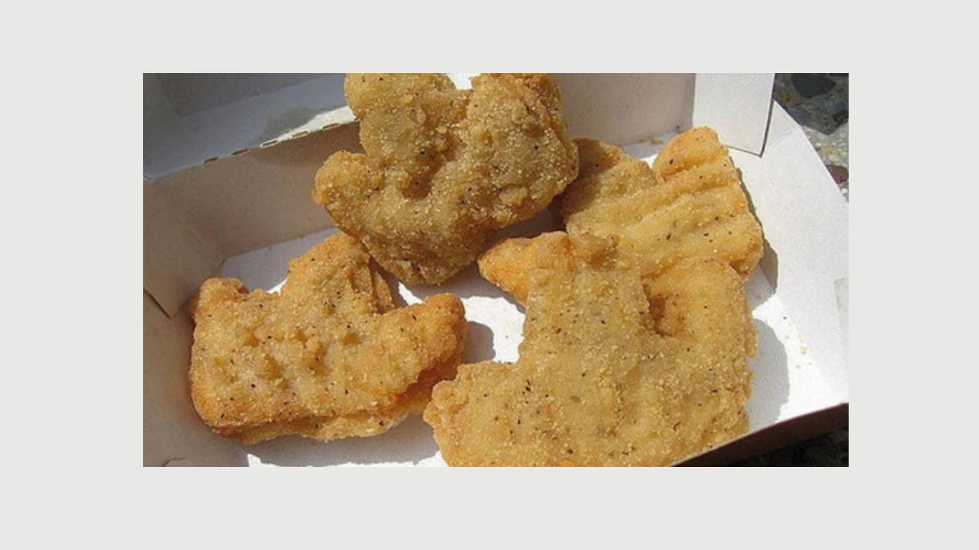 Crown-Shaped Chicken Nuggets