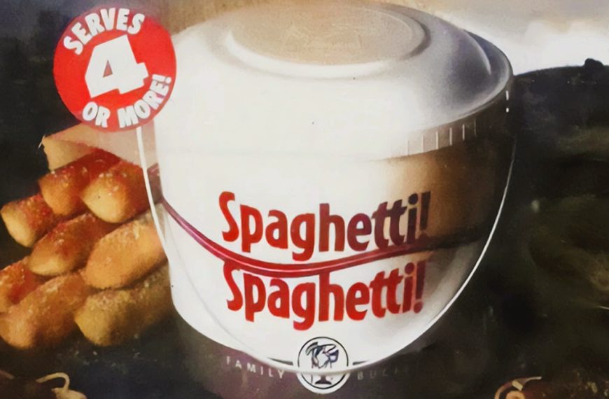 Little Caesars' Big! Big! Bucket of Spaghetti