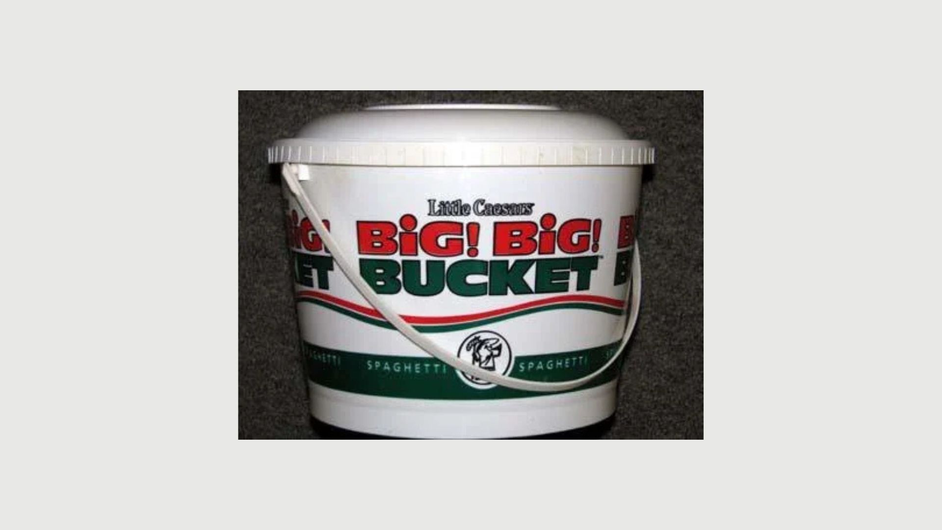 Little Caesars' Big! Big! Bucket of Spaghetti