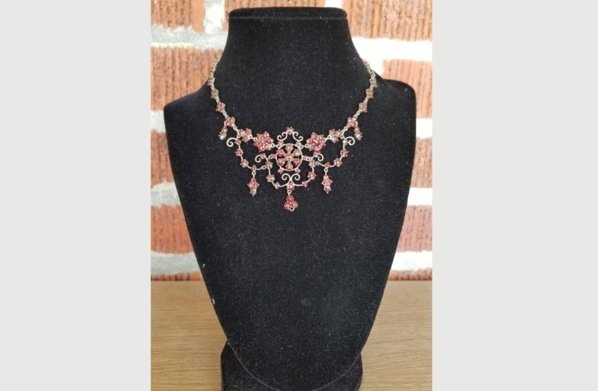 Victorian Garnet Necklaces