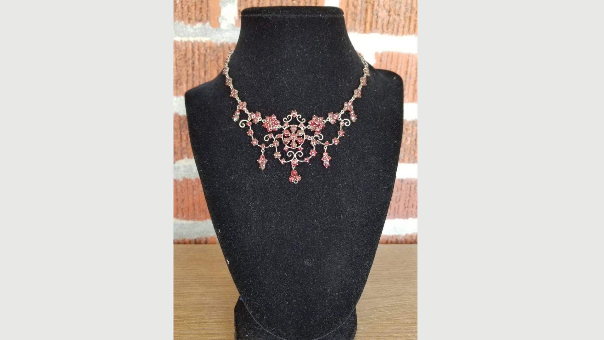 Victorian Garnet Necklaces