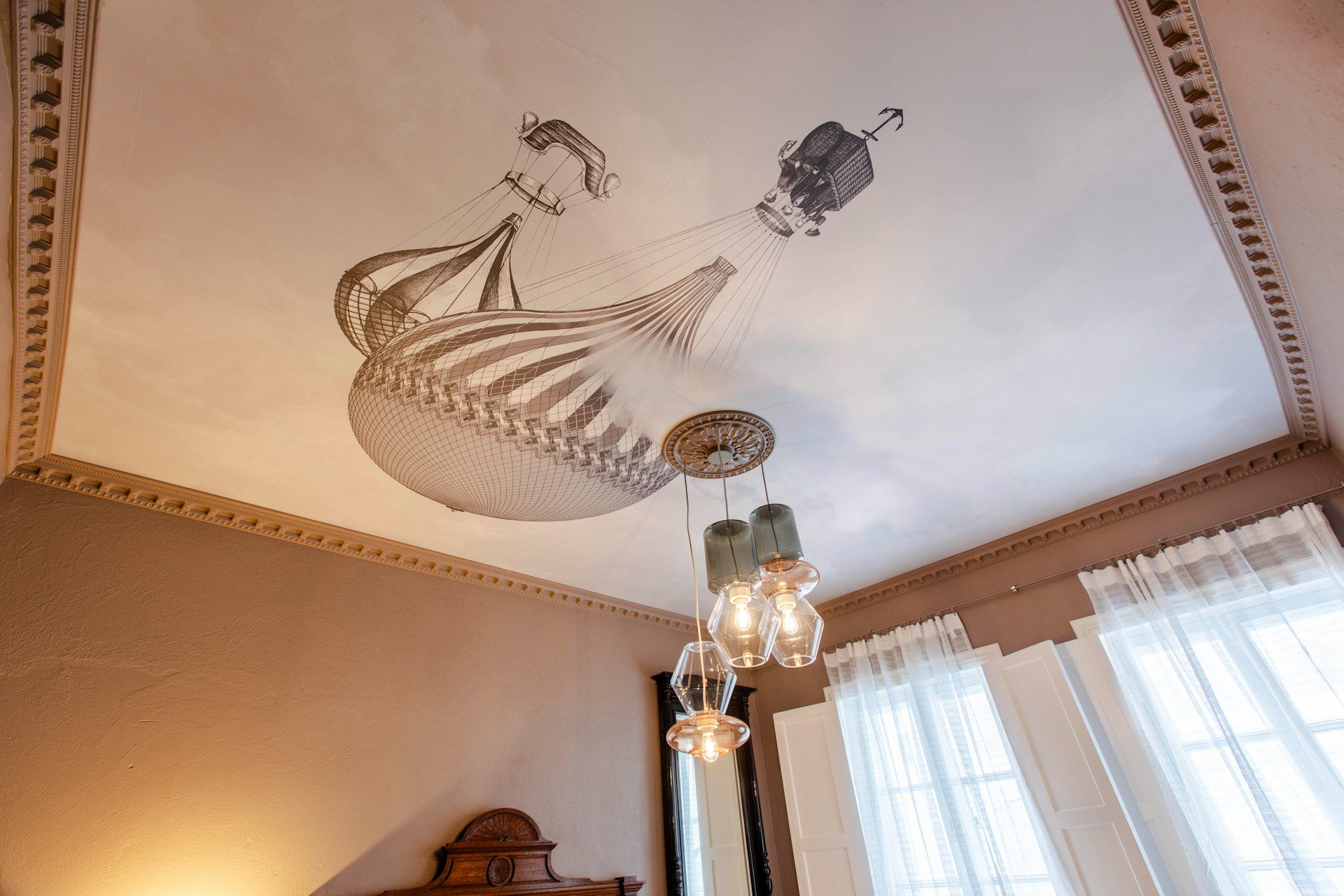 wallpaper ceiling house