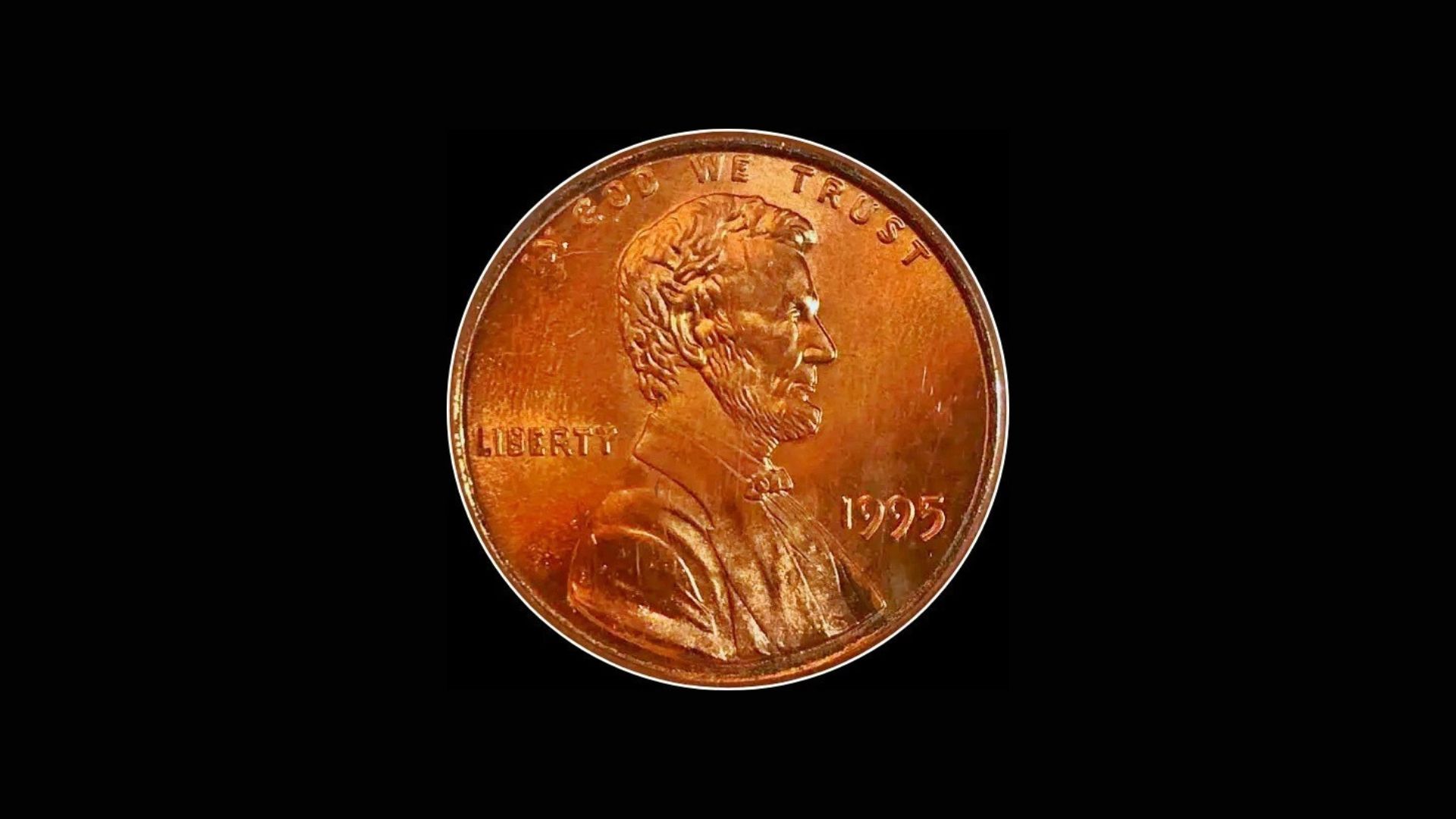 1995 Double Die Lincoln Memorial Cent 