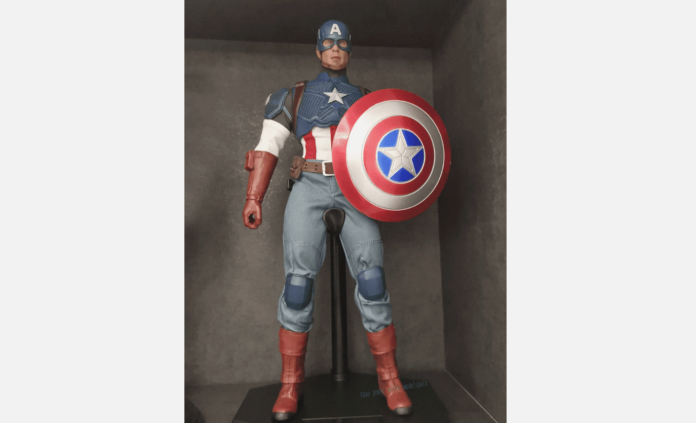 Team of Prototypingm 1/6 Steve Rogers Captain America Marvel Comic Action Figure