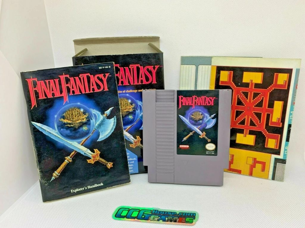 Final Fantasy 1 (Nintendo NES) CIB Complete in Box Tested/Authentic *CCGHouse*