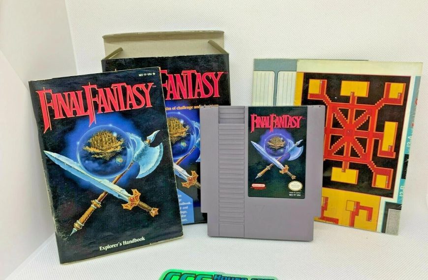Final Fantasy 1 (Nintendo NES) CIB Complete in Box Tested/Authentic *CCGHouse*