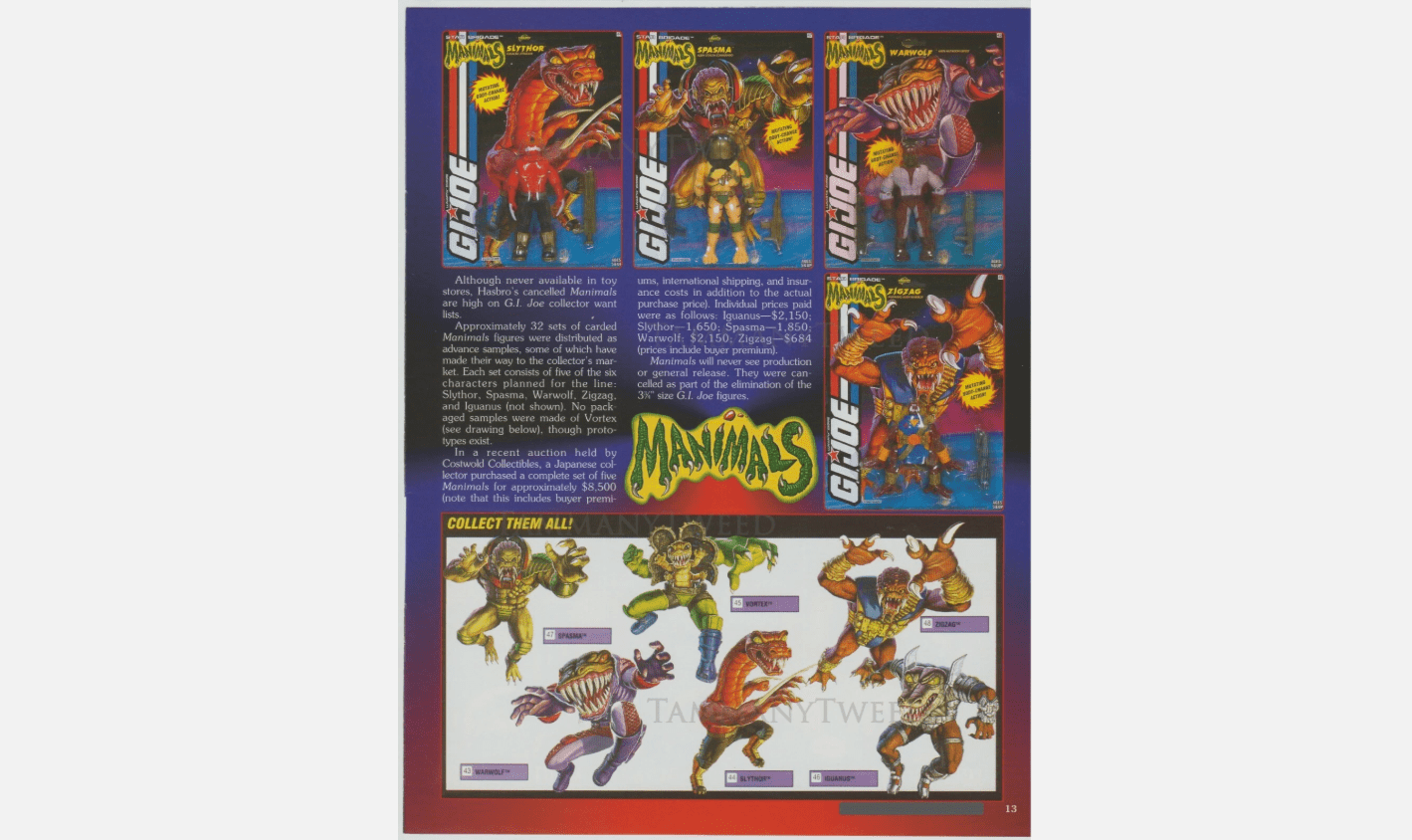 G.I. Joe Manimals Vortex