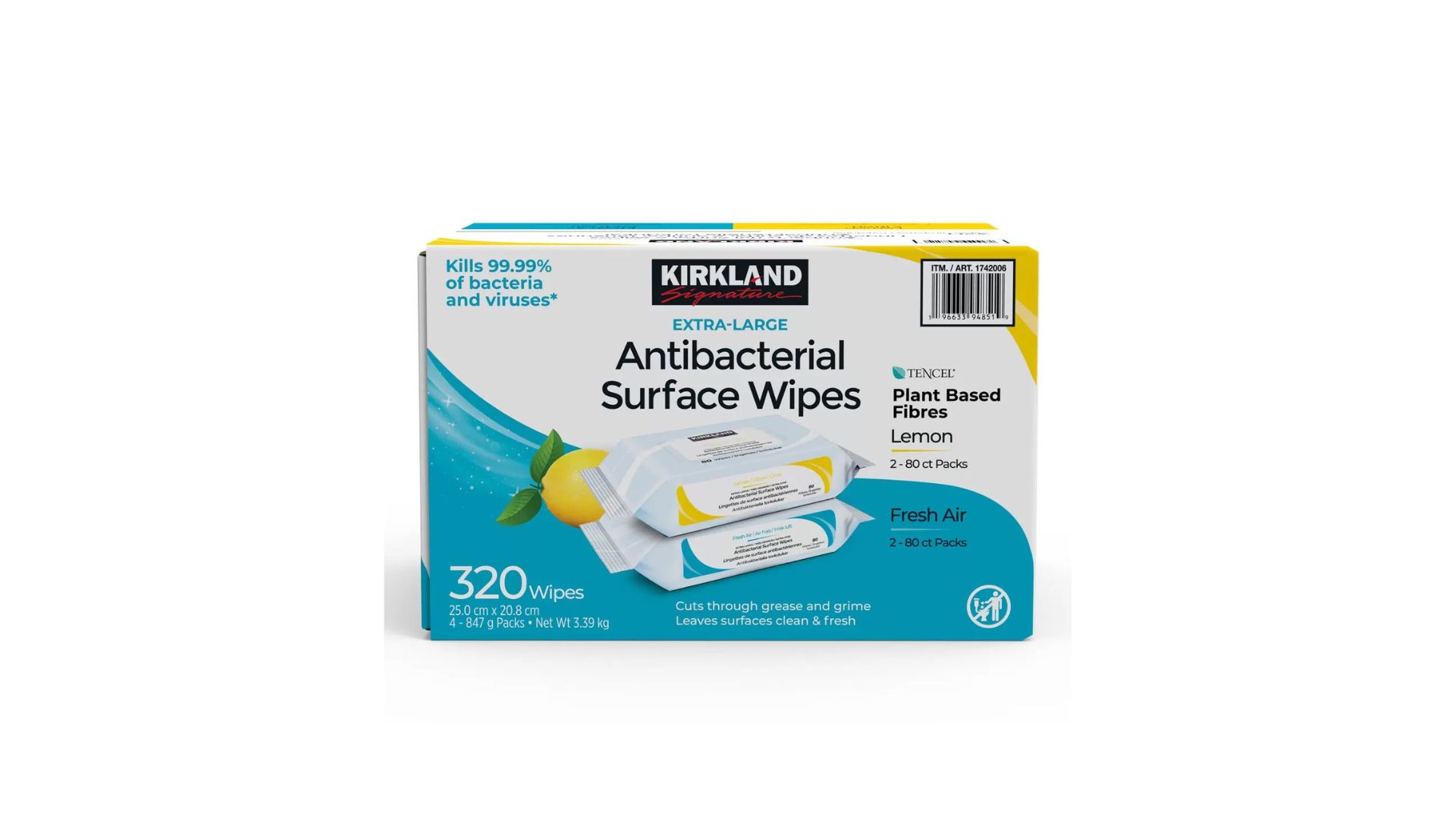 Kirkland Signature Disinfecting Wipes