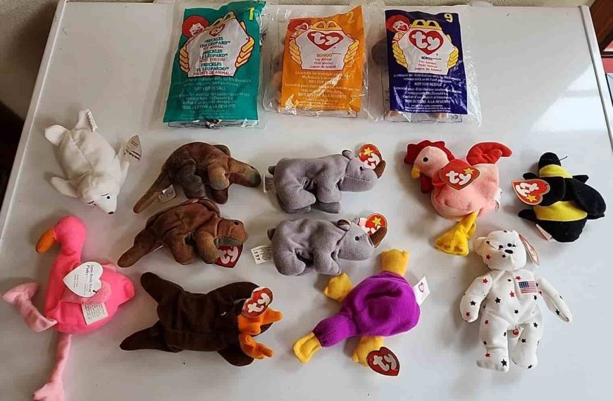 McDonald's 1990s Teenie Beanie Babies