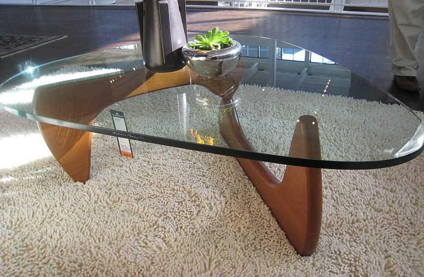 Noguchi Coffee Table at Room & Board in walnut. By Herman Miller. Noguchi coffee table