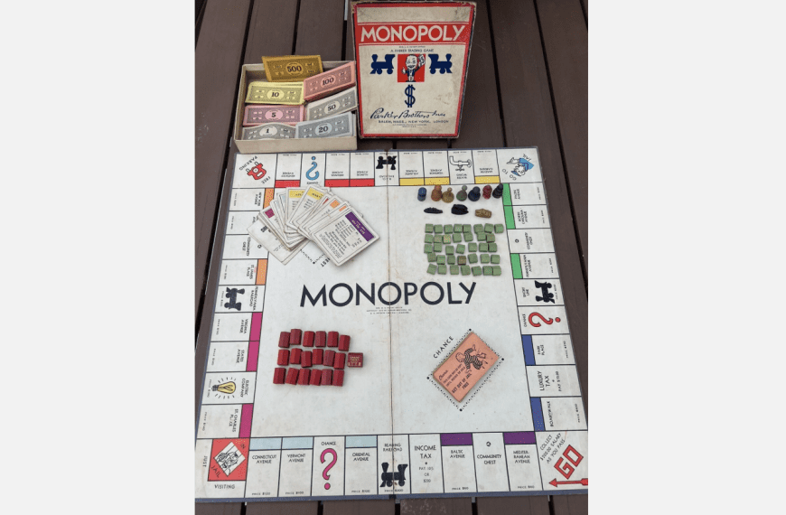 Original Monopoly Game 1935