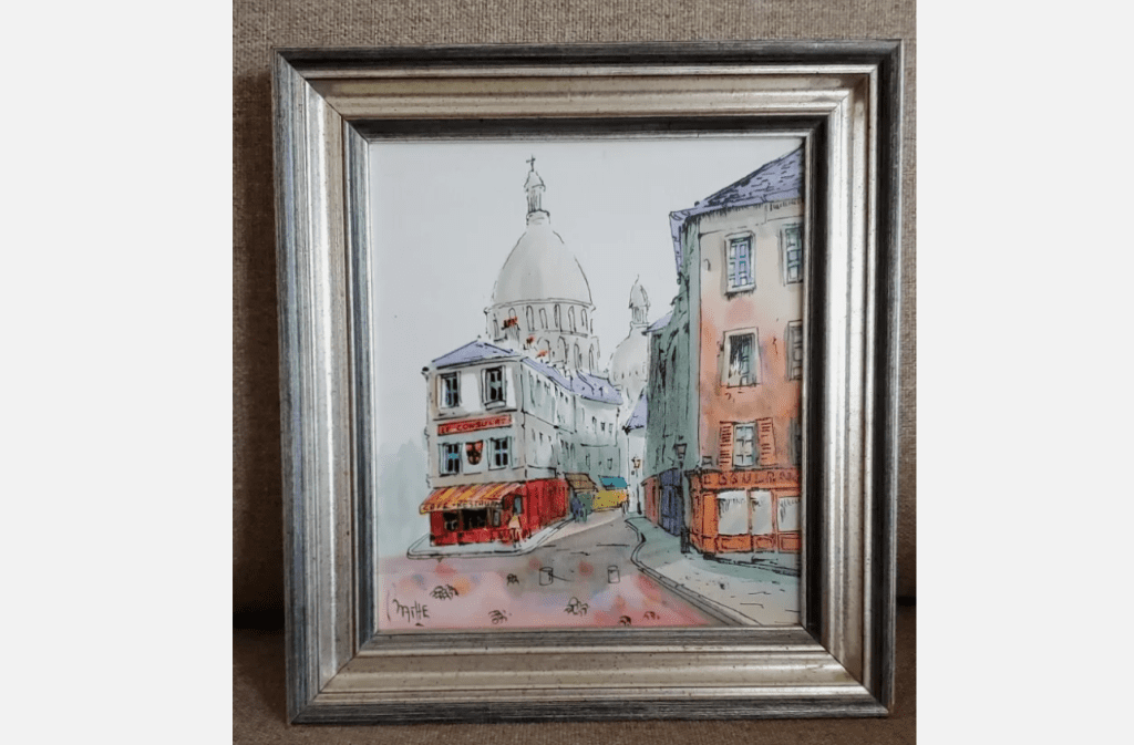 Original artwork from thrift stores