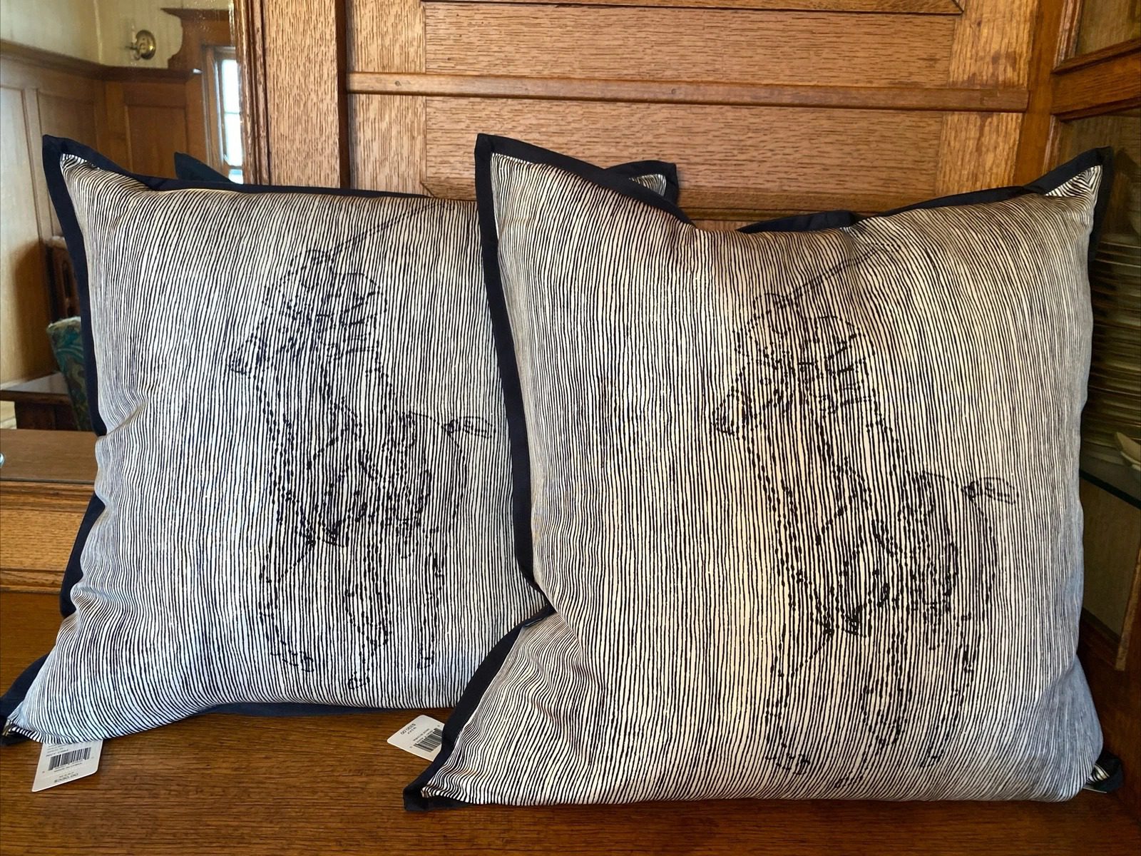 Ralph Lauren Silk Throw Pillows
