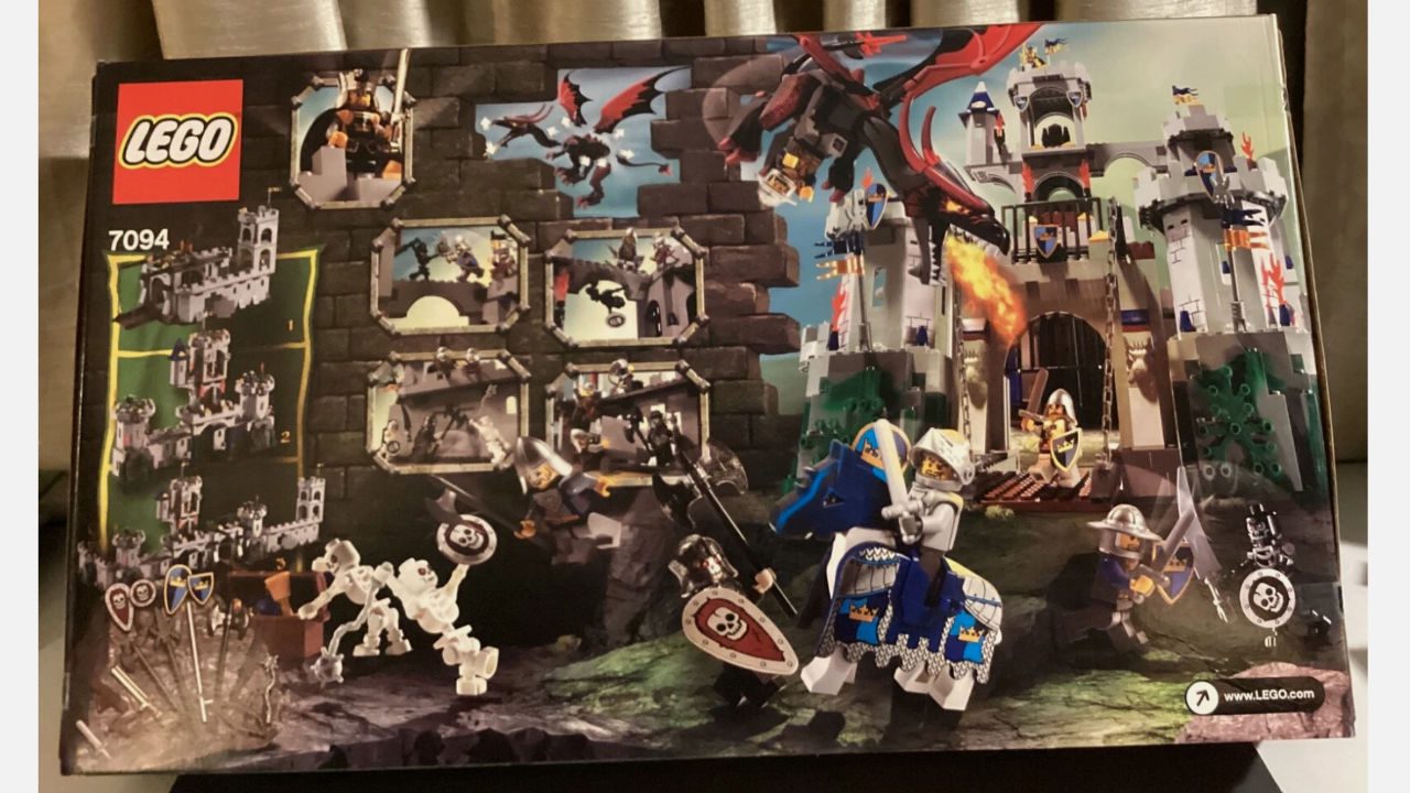 Rare legot set 2007, castle leg set, lego sets