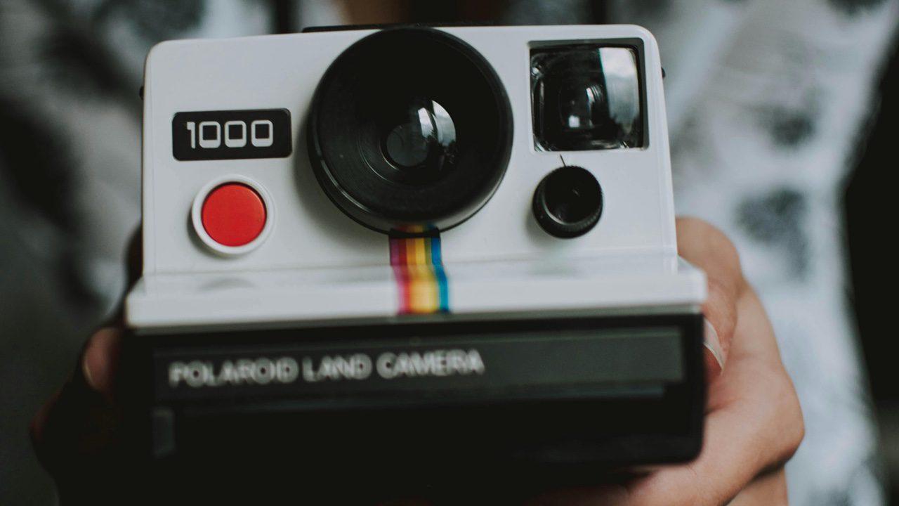 Retro Polaroid Camera