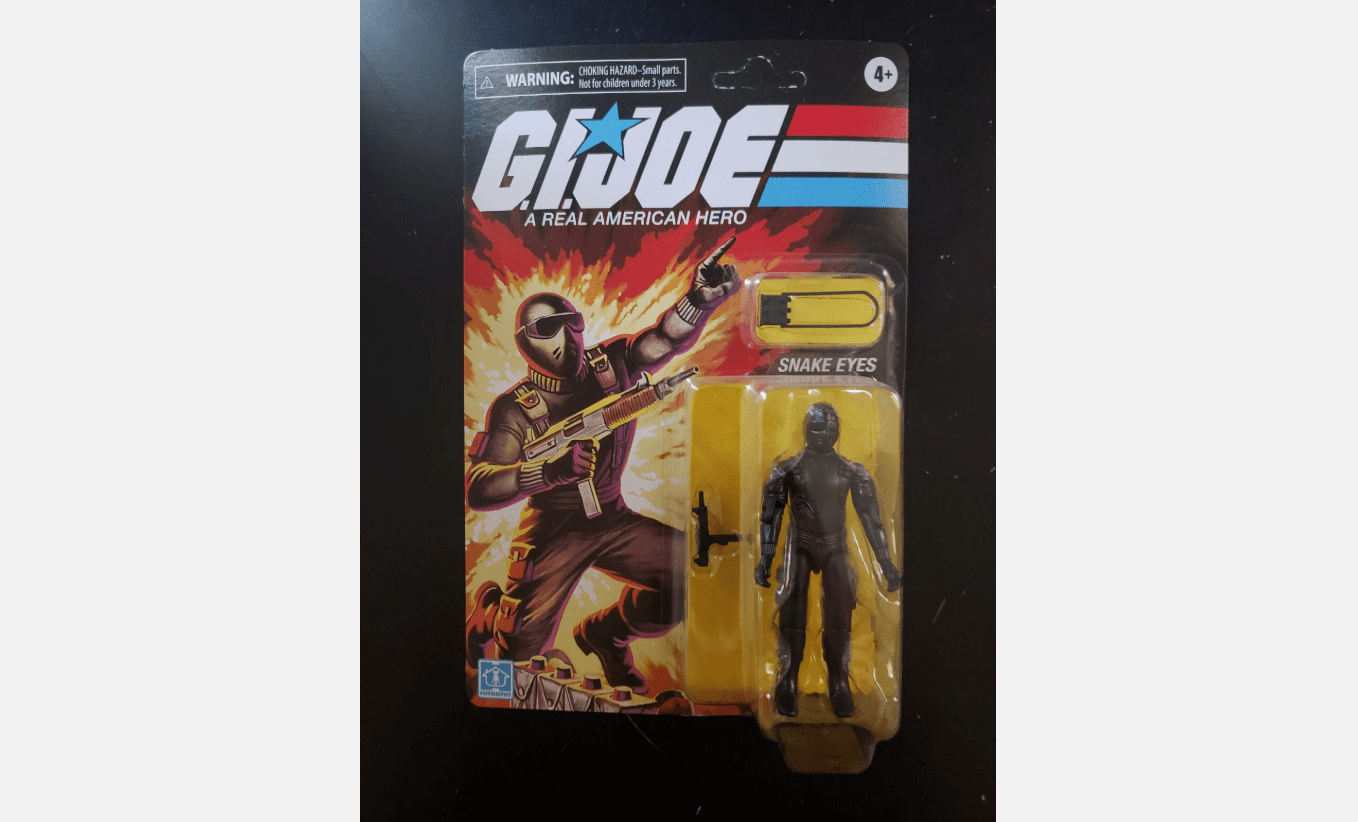 Snake Eyes G.I. Joe A Real American Hero