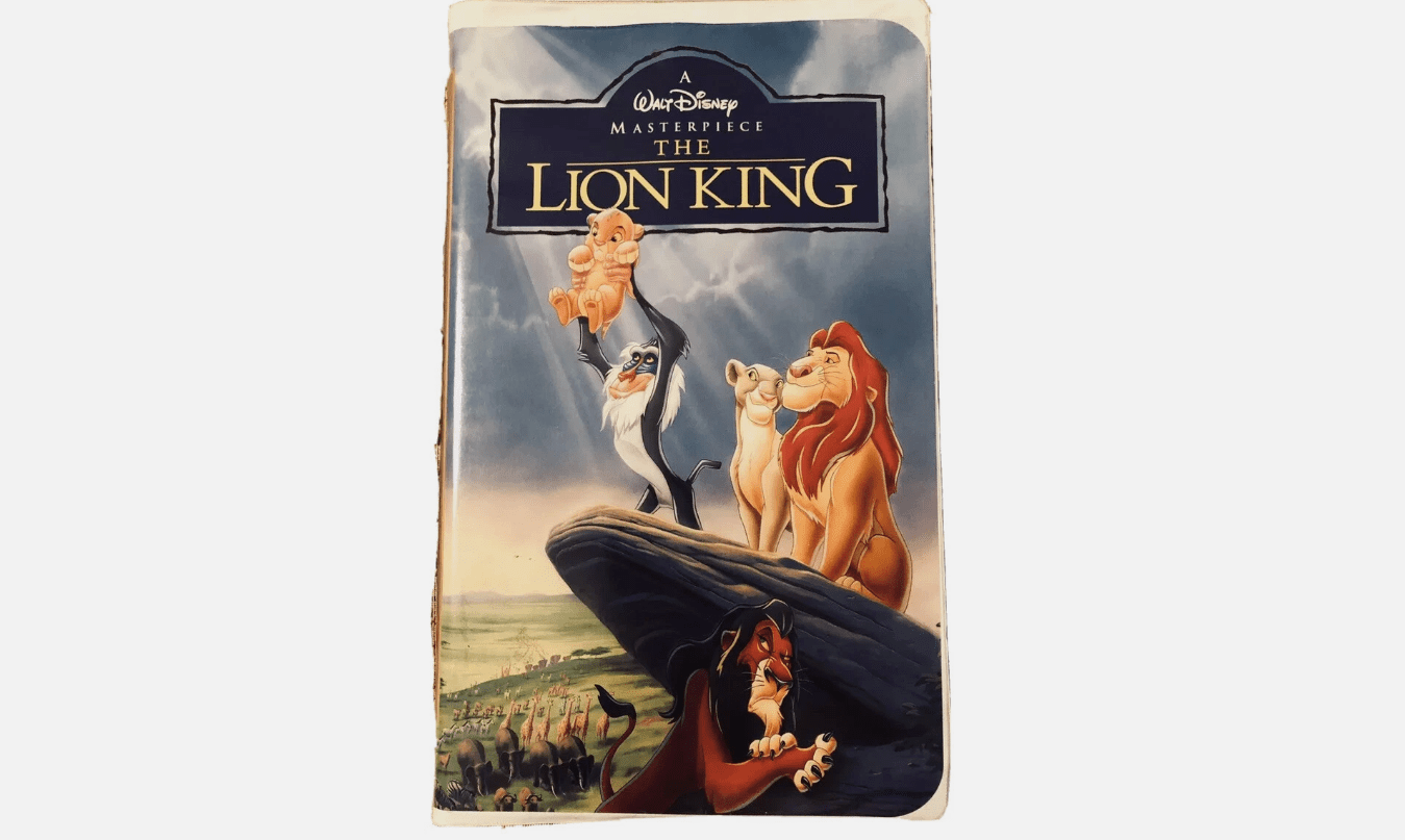 Vintage 1995 Walt Disney's The Lion King Masterpiece Collection VHS Tape #2977