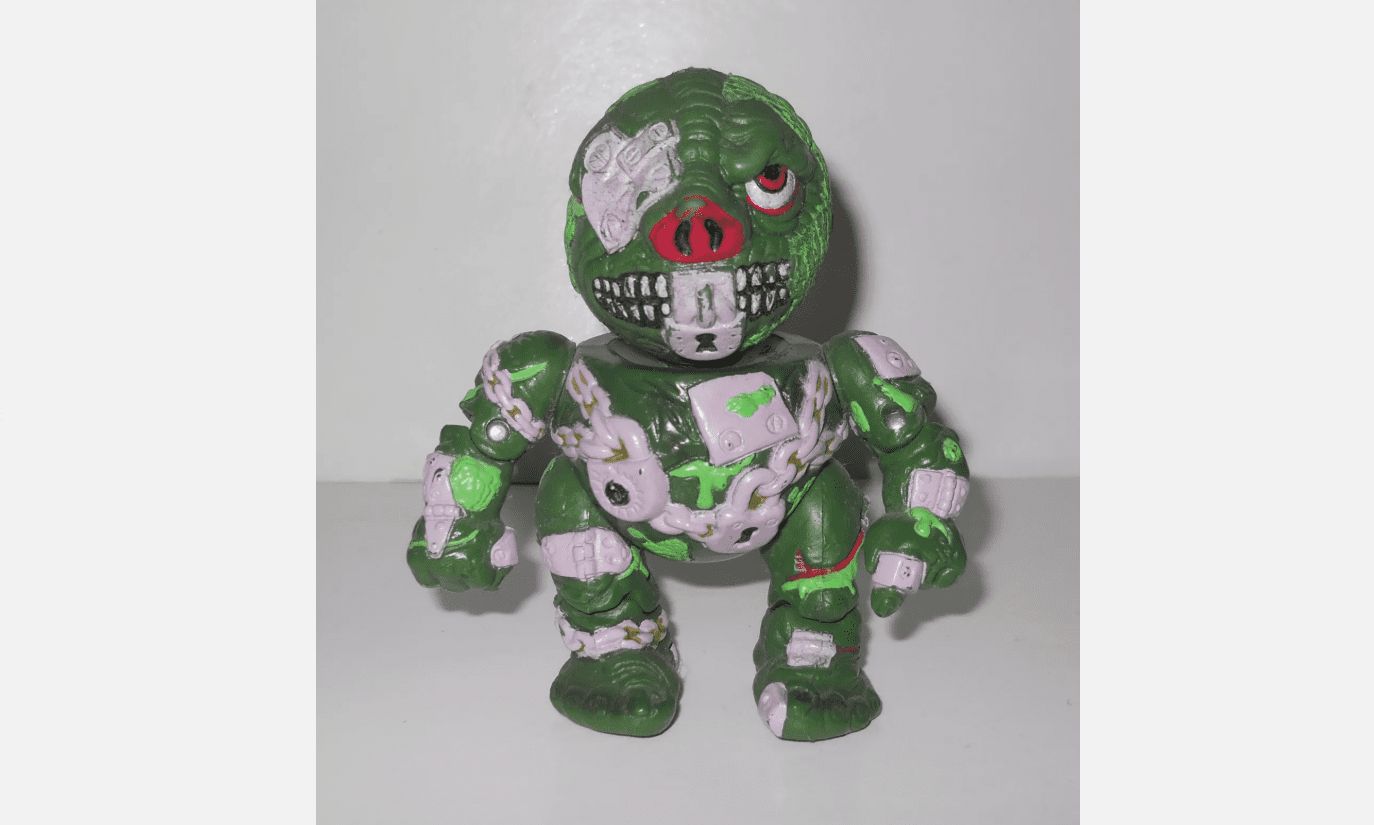 The Madballs Head-Popping Figure