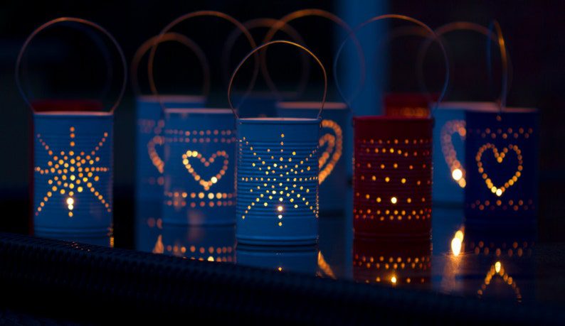 Tin Can Lanterns