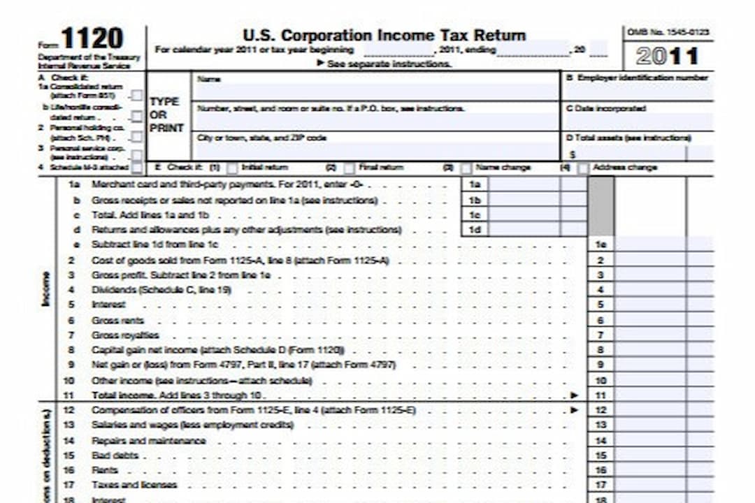 U.S. individual tax returns, official IRS forms, printed black text, numbers and tables, signatures, white paper, tax year details, federal tax filing