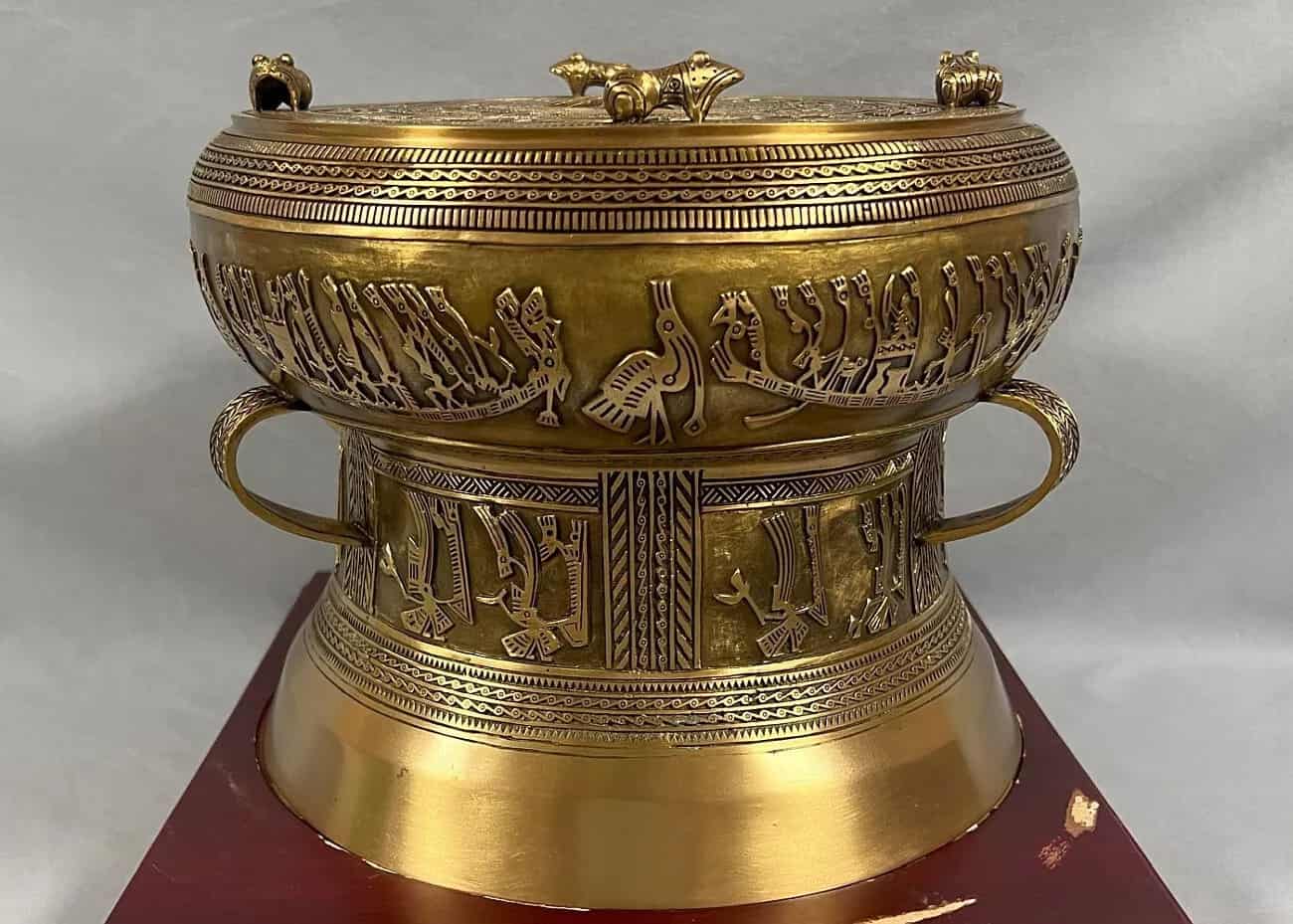 Vietnamese Dong Son Bronze Drums