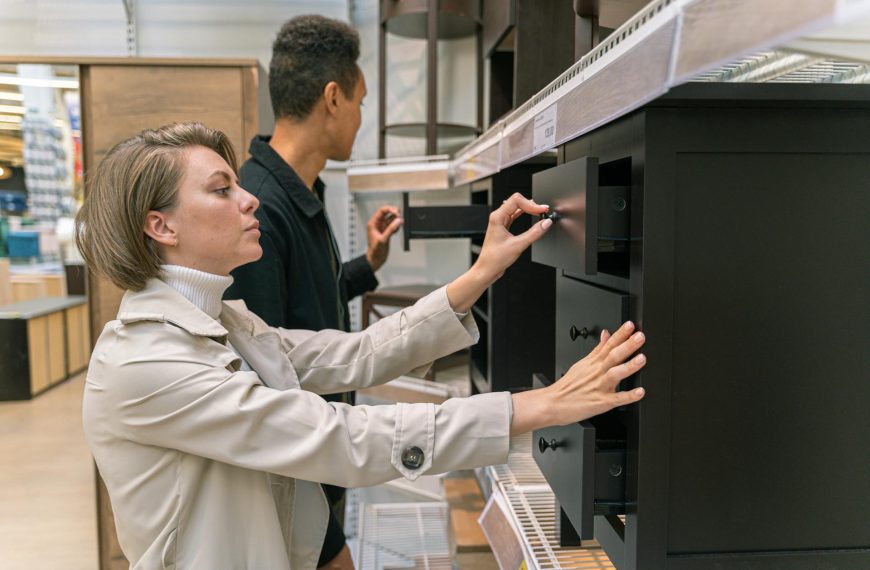 Couple Looking for Furniture