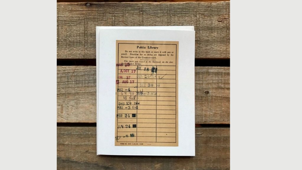 Library Greeting Card