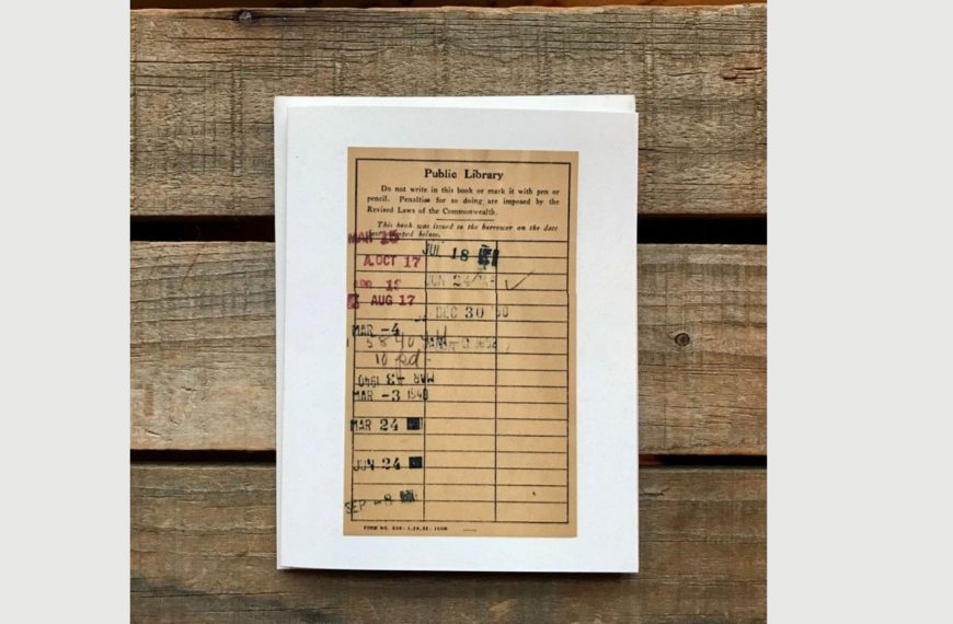 Library Greeting Card