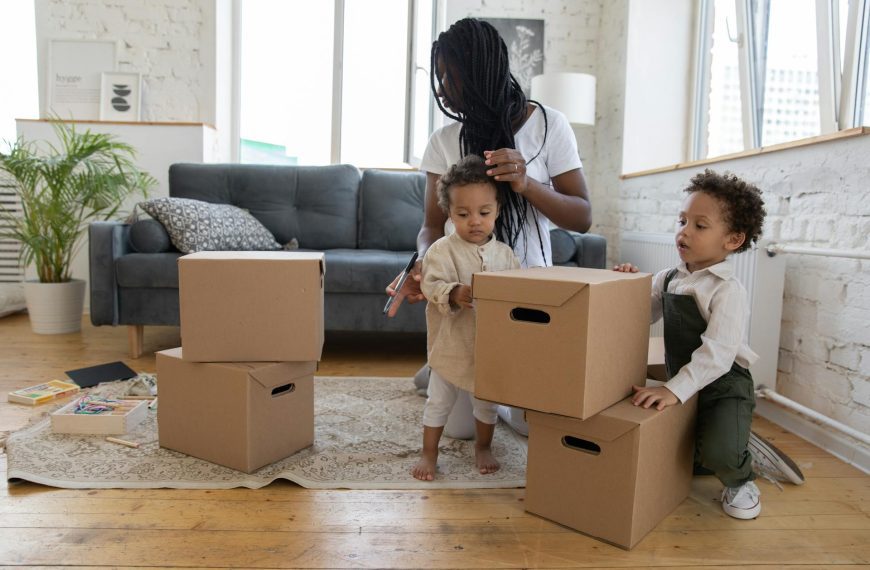 Family Packing Boxes