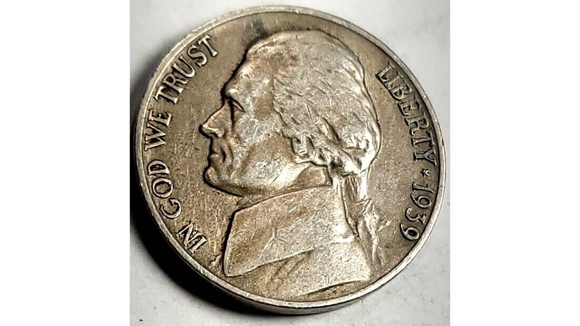 1939-D Jefferson Nickel