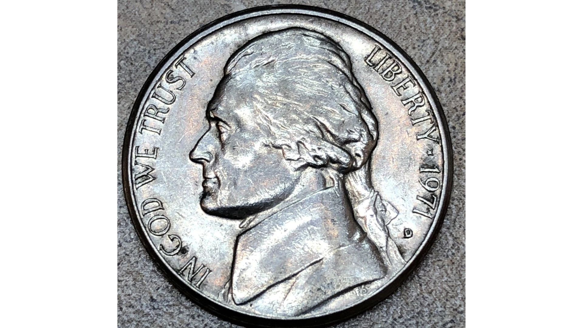 1971-D Jefferson Nickel
