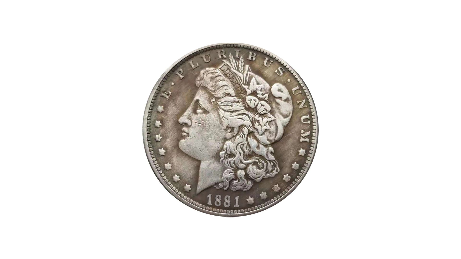 1881-CC Morgan Silver Dollar
