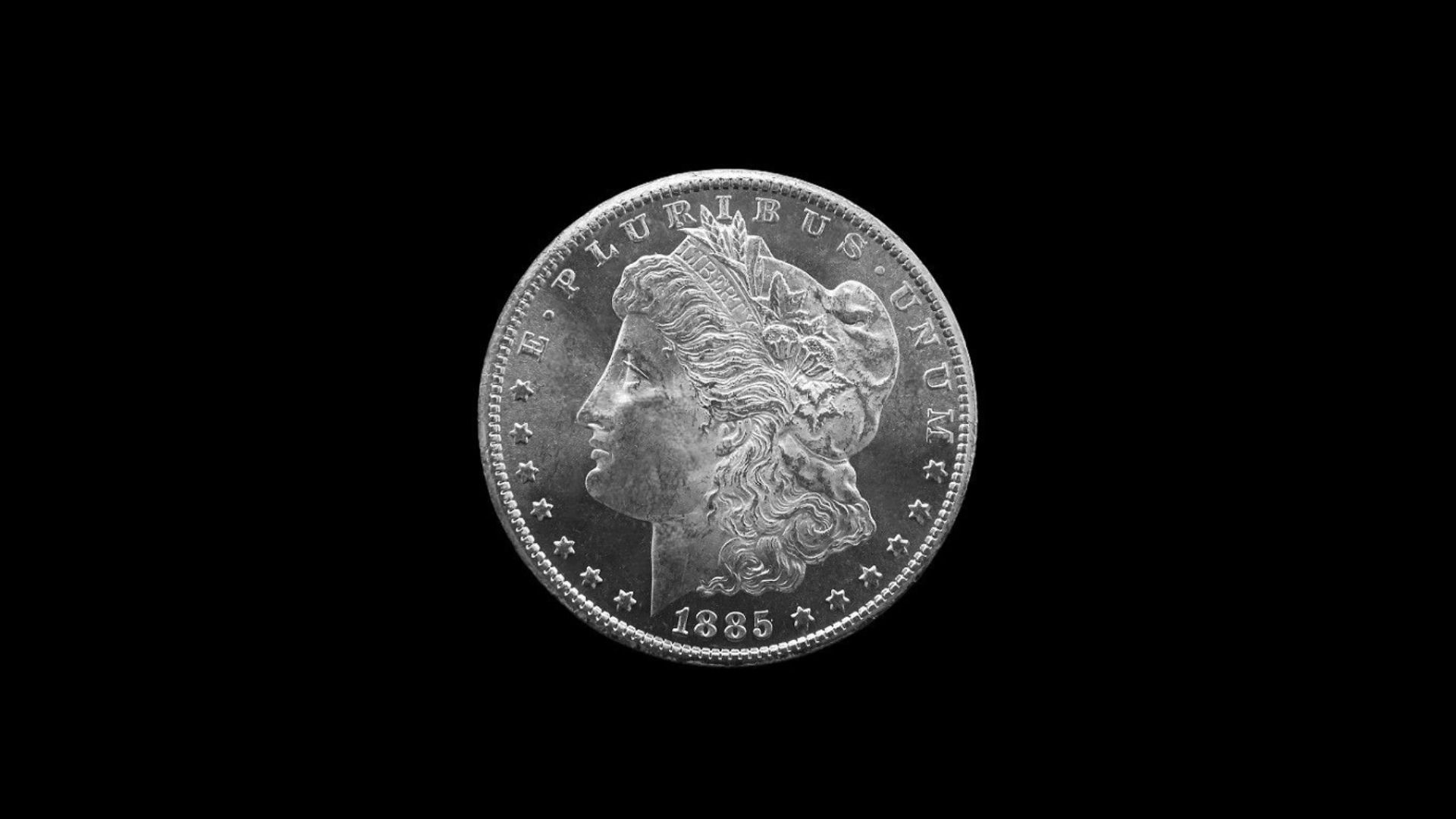 1885-CC Morgan Silver Dollar