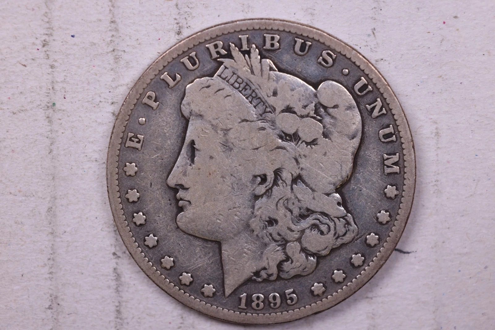 1895-S Morgan Silver Dollar, Very Good., Store Sale #510