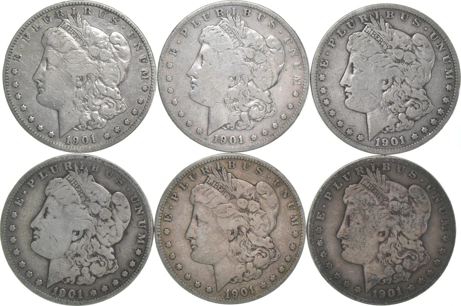 VG/F 1901-O Morgan Silver Dollar (1 coin)