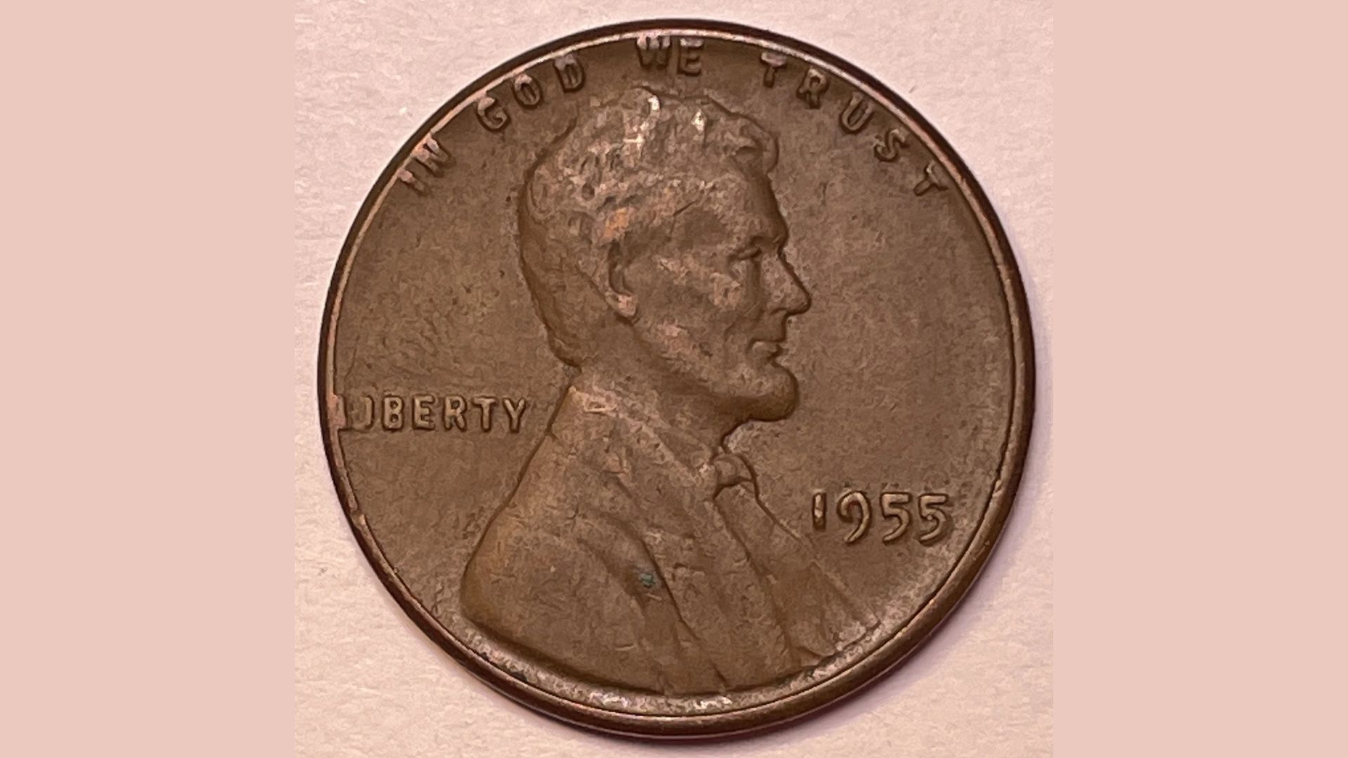 1955 Poor Man's Double Die Wheat Penny
