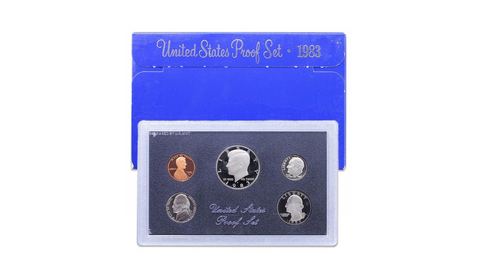 1983 S PROOF Set in Original Box US Mint (5 Coin Set)