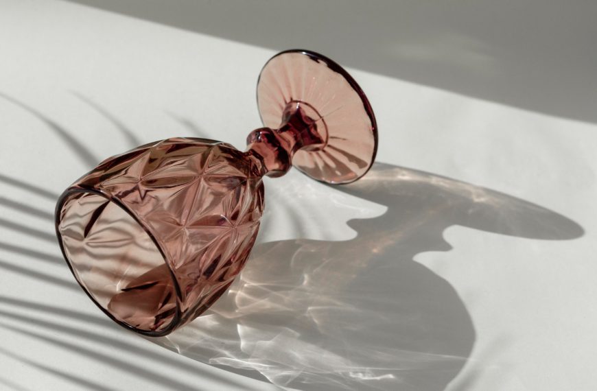 Amethyst depression glass